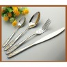 24pcs Stainless Steel  Sets Gold Plated Cutlery  Dinner Set Tableware Silverware Dinner For 6 people
