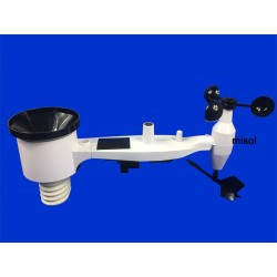 misol Professional weather station wind speed wind direction temperature humidity rain 433Mhz