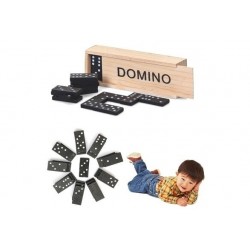 28 unidsset domin de madera tablero tradicional divertido juego educativo juguetes para bebs nio