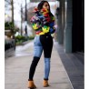 Just for u S-4XL Plus Size Camouflage Print Winter Wear Bubble Coat Female Cropped Puffer Down Jacket