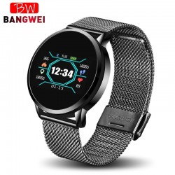 New Smart health watch Men women Heart rate monitor Blood pressure wristband Pedometer fitness