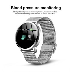 New Smart health watch Men women Heart rate monitor Blood pressure wristband Pedometer fitness