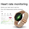 2019 nuevo reloj inteligente salud hombre mujer monitor de ritmo cardaco pulsera de presin arteria