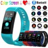 Smart Sports Pedometer Waterproof Heart Rate Blood Pressure Oxygen Saturation Health Monitoring O