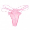 Sexy tangas ropa interior de cintura baja transparente G String bragas ntimas mujeres Lencera ropa