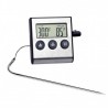 Digital Oven Thermometer Kitchen Food Cooking Meat BBQ Probe Thermometer With Timer Water Milk Tempe