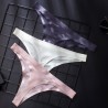 Hibubble Hot Sexy Panties Women Ice Silk Seamless Panties Low-Rise G String Femme Thongs Underwear W