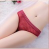 Sexy Mesh Thong Panties Ice Silk Seamless G String Plus Size Panties Women Low-Rise Femme Thongs Und