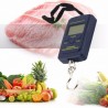 New Arrival Mini Durable Portable 40kg 10g LCD Digital Display Electronic Hanging holiday luggage scales