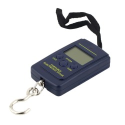 New Arrival Mini Durable Portable 40kg 10g LCD Digital Display Electronic Hanging holiday luggage scales