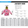 Kids Ski Jacket Windproof Warm Waterproof Breathable Snowboard Warm Children Coat Child Boy Girl Gra