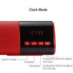 bluetooth Speaker LED Display