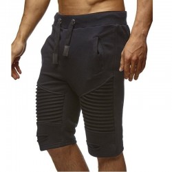 Pantalones cortos para correr para hombre pantalones cortos para hacer ejercicio culturismo Fitne