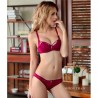 Best Seller  Britney Push Up Sexy Lace 12 Cup Bra Set Underwire Unlined Back Closure Two Hook-and-eye