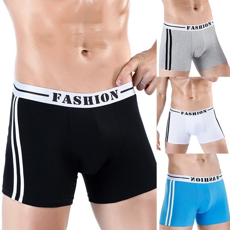 CYSINCOS 2020 nueva llegada de ropa interior de algodn para hombre calzoncillos de estilo Boxer la