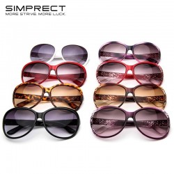 Gafas de sol simples redondas 2019 para mujer gafas de sol negras de gran tamao gafas de sol Retr