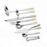 TOP 86pcs STAINLESS STEEL tableware SETS  Gold Plated Cutlery Set Dinnerware Tableware Silverware Kn