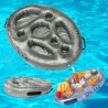 Piscina spa jacuzzi bandeja de bebida piscina inflable flotante estante para alimentos