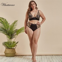 Plus Size Bra Set