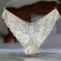 Lace Underwear Woman Lingerie 4XL XXL XL L M Sexy Women Briefs Panties Transparent Thongs String Low