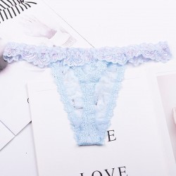 Colourful fashion Womens Sexy lace Thongs G-string Underwear Panties Briefs For Ladies lingerie T-ba