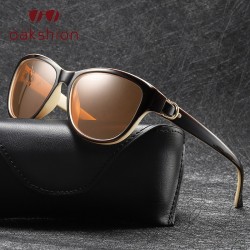 Sunglasses Luxury Brand Design Cat Eye Polarised Sunglasses Women Lady Elegant Sun Glasses Female