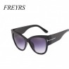 FREYRS Feminino gafas de sol mujeres Cateye marca diseador gafas de sol de lujo de gran tamao ojo