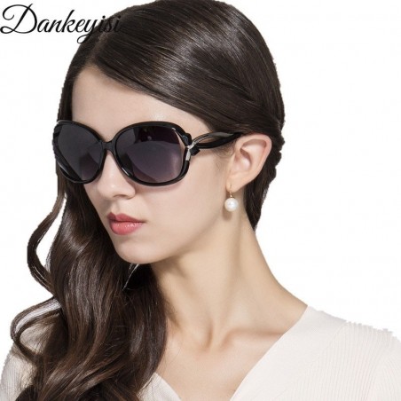 Sunglasses Polarised Female Sun-glasses Women Vintage Goggle Oversized Women Sunglasses UV400 Sun Glas