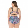 Plus size high waist bikini