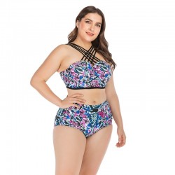 Plus size high waist bottoms bikini