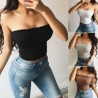 Casual Sleeveless  Crop Top