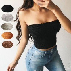 Casual Sleeveless  Crop Top