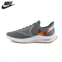 NIKE ZOOM WINFLO 6 GOLD TRAINERS