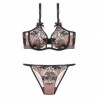 Transparent Lace bra set