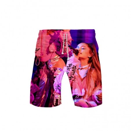 copy of Las mujeres 3D Ariana Grande Templarios 3D pantalones cortos de verano de 2019 de secado rpido pant