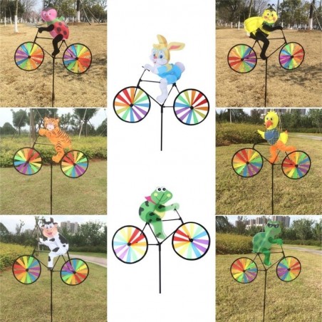Windmill Animal Bicycle Wind Spinner