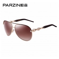 PARZIN lujo diamante polarizado mujeres gafas de sol elegante marca diseador gafas de sol para Driv