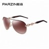 Sunglasses PARZIN Luxury Designer Diamond Polarised Women Sunglasses Elegant Brand Designer Sunglasses For Driver Women