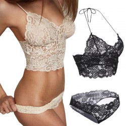 Newest Selling Europe French High-end Brand new Lace Sexy Lace underwear women Sexy bra set