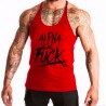 MENGDGOS Gyms Tank Tops Bodybuilding Men Cotton Vest O-Neck Golds Gyms Tank Top Men Sleeveless Shir