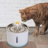 24L fuente de agua automtica para perros gatos con luz LED dispensador para mascotas fuente de agu