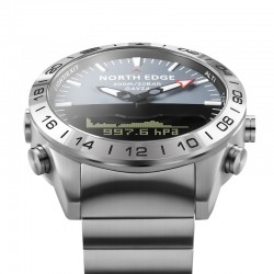 Reloj inteligente Digital de buceo para hombre reloj de natacin militar de lujo de acero resiste