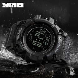 Relojes deportivos SKMEI de lujo para hombre reloj Digital para exteriores podmetro para hombre