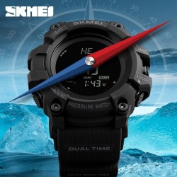 Relojes deportivos SKMEI de lujo para hombre reloj Digital para exteriores podmetro para hombre