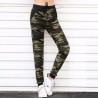 AOSHENG 2019 nuevo camuflaje Joggers mujeres Pantalones de chndal Harem Camo Pantalones con cordn