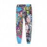 Novedad pantalones para correr en 3D Morty de Rick y a la moda pantalones Harajuku de Anime Hip H