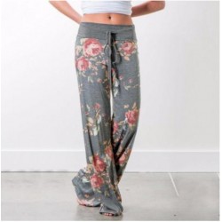 Pantalones de deporte para mujer de talla grande Palazzo Joggers Pantalones deportivos femeninos par