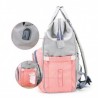 LEQUEEN moda USB mam bolsa de paales de maternidad mochila de viaje de diseo de enfermera grande