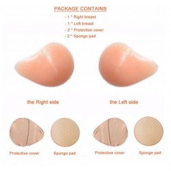 Mastectomy silicone fake breasts