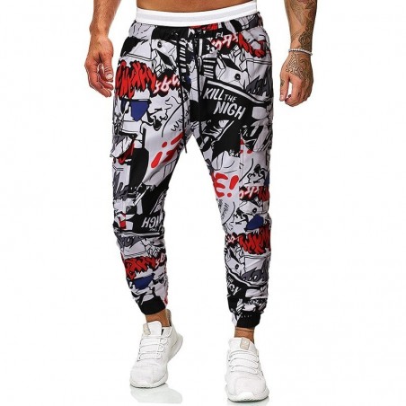 Pantalones cargo para hombre pantalones de Hip Hop pantalones de camuflaje para hombre pantalones